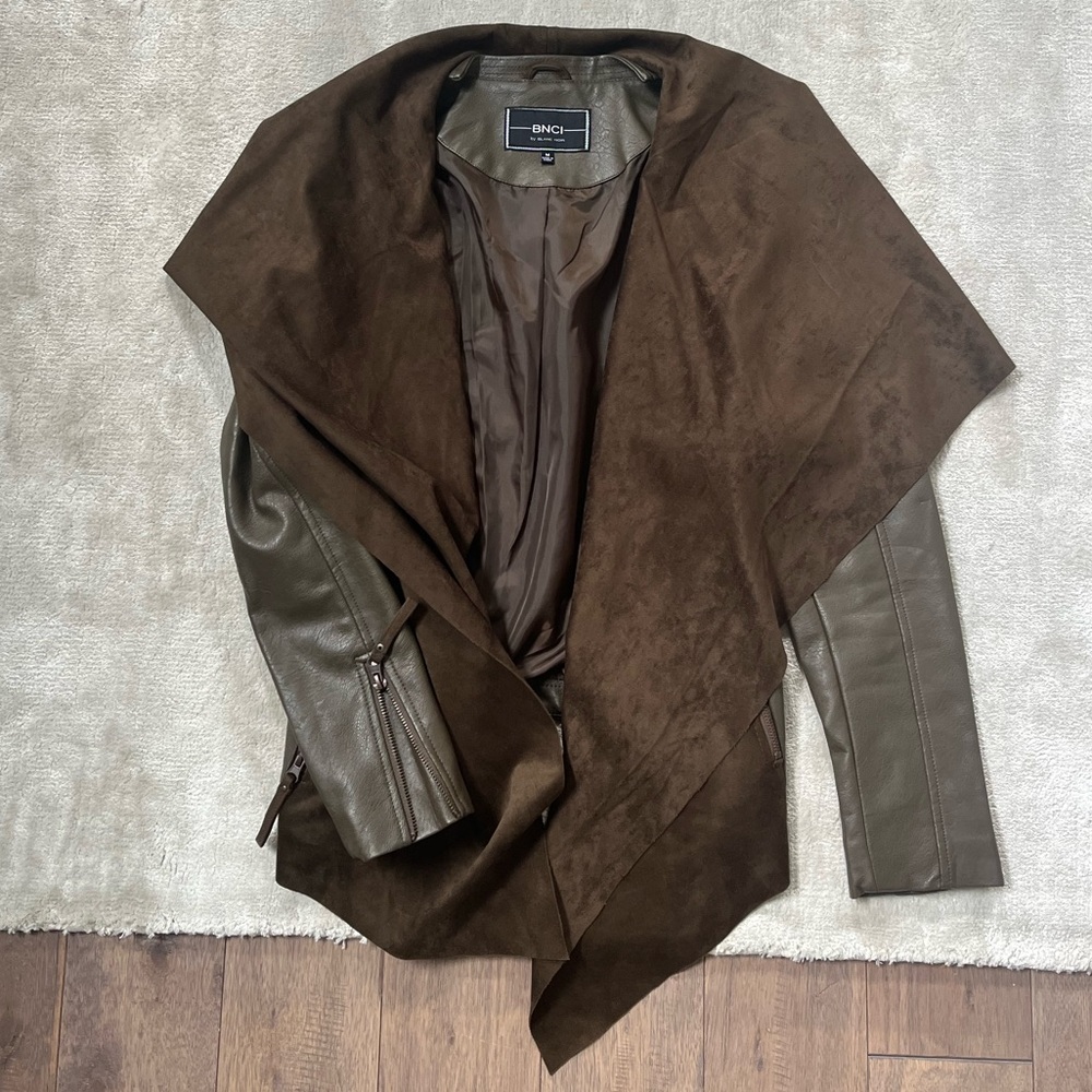 BNCI - Brown Leather jacket   Size: M